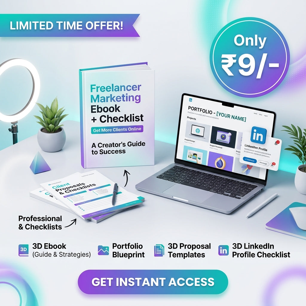 Freelancer Marketing Ebook + Checklist