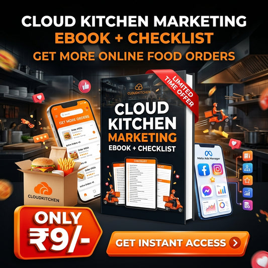 Cloud Kitchen Marketing Ebook + Checklist