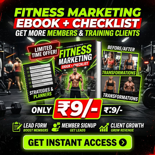 Fitness Marketing Ebook + Checklist