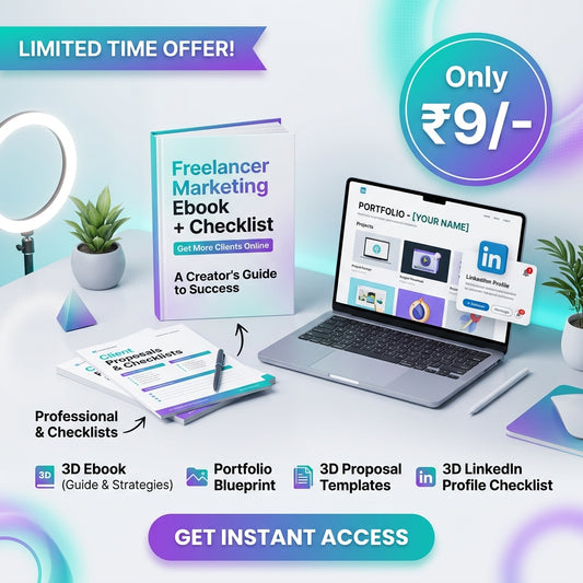 Freelancer Marketing Ebook + Checklist