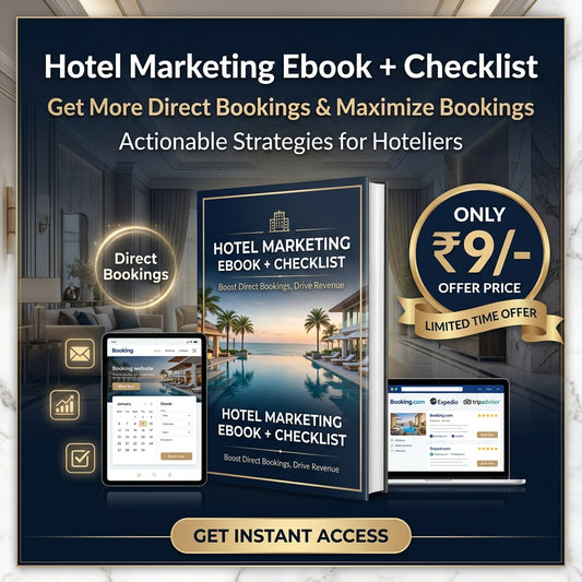 Hotel Marketing Ebook + Checklist