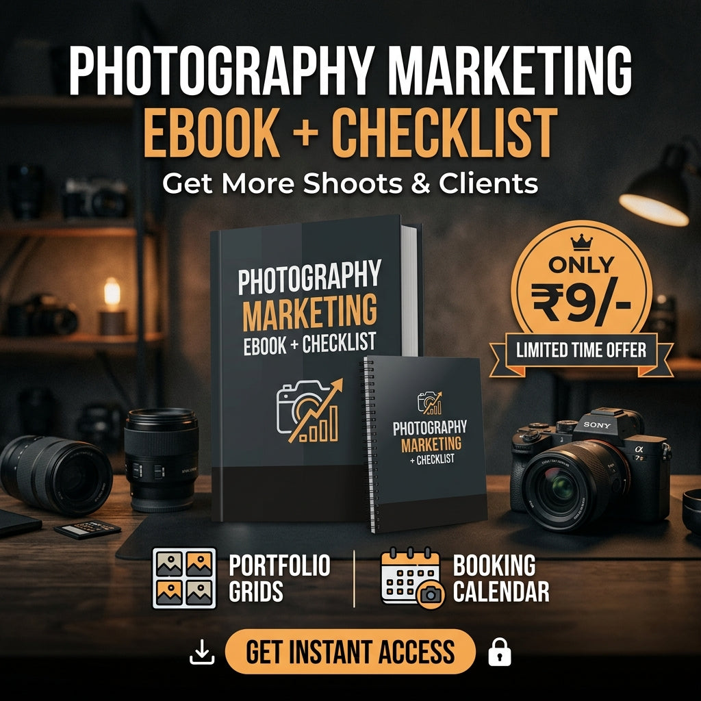 Photographer Marketing Ebook + Checklist