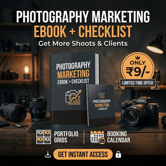 Photographer Marketing Ebook + Checklist