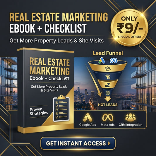 Real Estate Marketing Ebook + Checklist
