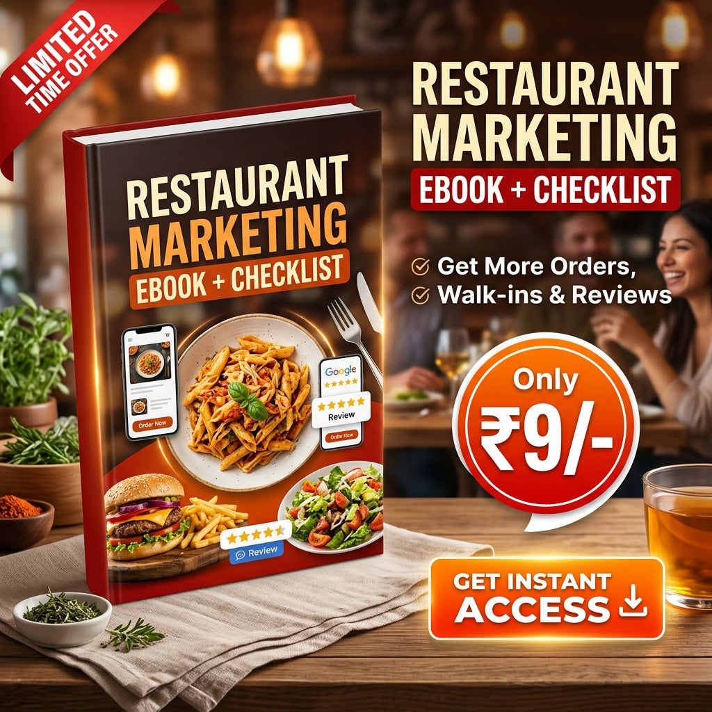 Restaurant Marketing Ebook + Checklist