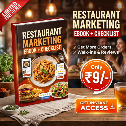 Restaurant Marketing Ebook + Checklist