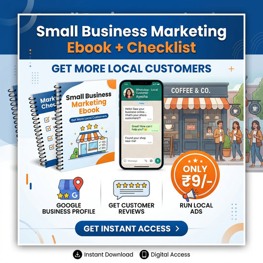 Small Business Marketing Ebook + Checklist