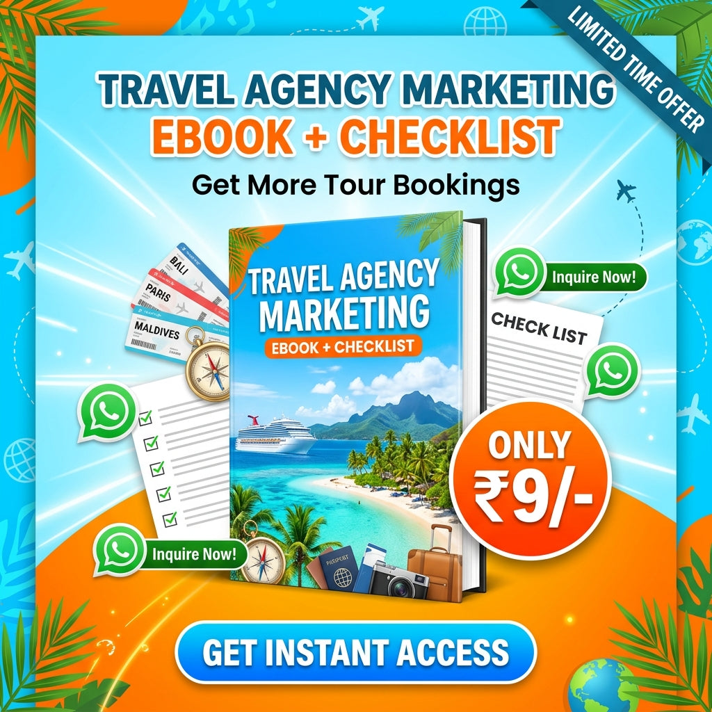 Travel Agency Marketing Ebook + Checklist