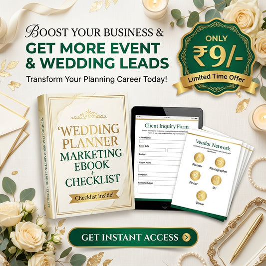 Wedding Planner Marketing Ebook + Checklist