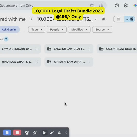 10,000+ Legal Drafts Bundle 2026 (Instant E-mail Delivery)